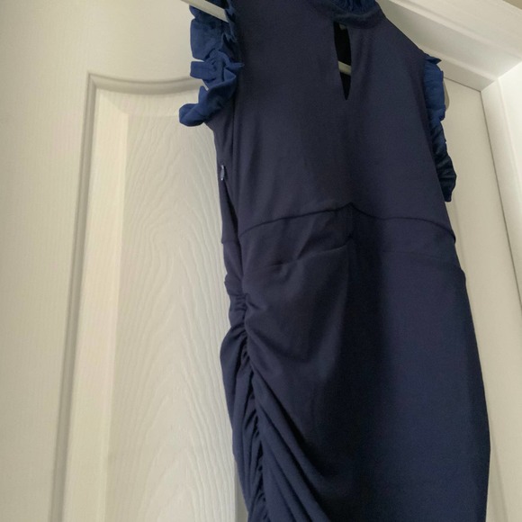 Kimi + Kai Maternity Madeline Ruched Mini Body-Con Dress XS - Picture 7 of 10